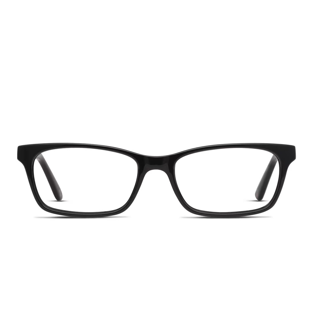 MUSE 39-P9401 SHINY BLACK EYEGLASSES SUNGLASSES FRAMES 51-16-140